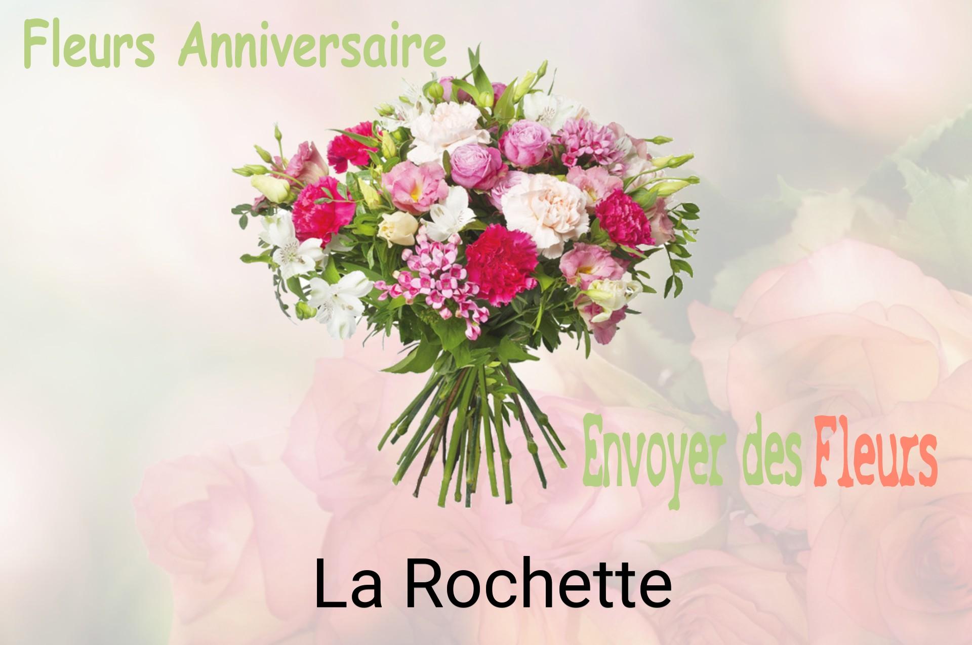Bouquet de fleurs d’anniversaire livré à La Rochette